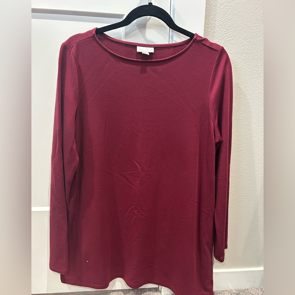 J.Jill Luxe Tencel PureJill Long Sleeve Tunic